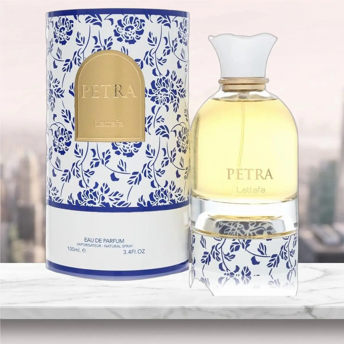 Lattafa Petra Eau De Parfum Spray Unisex By Lattafa - 3.4 oz
