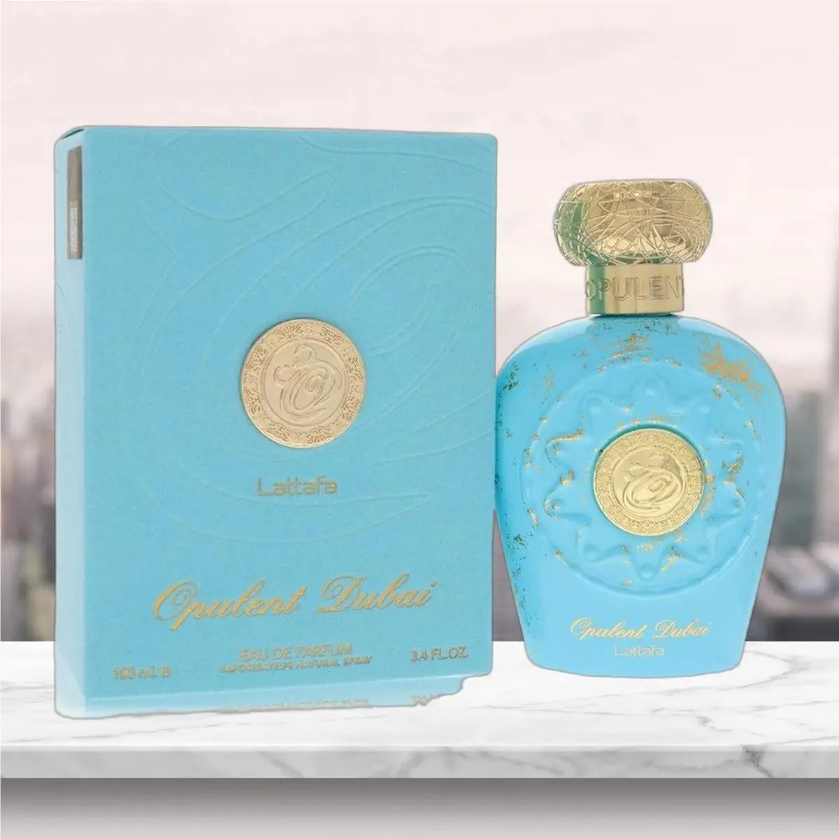 Lattafa Opulent Dubai Eau De Parfum Spray Unisex By Lattafa - 3.4 oz