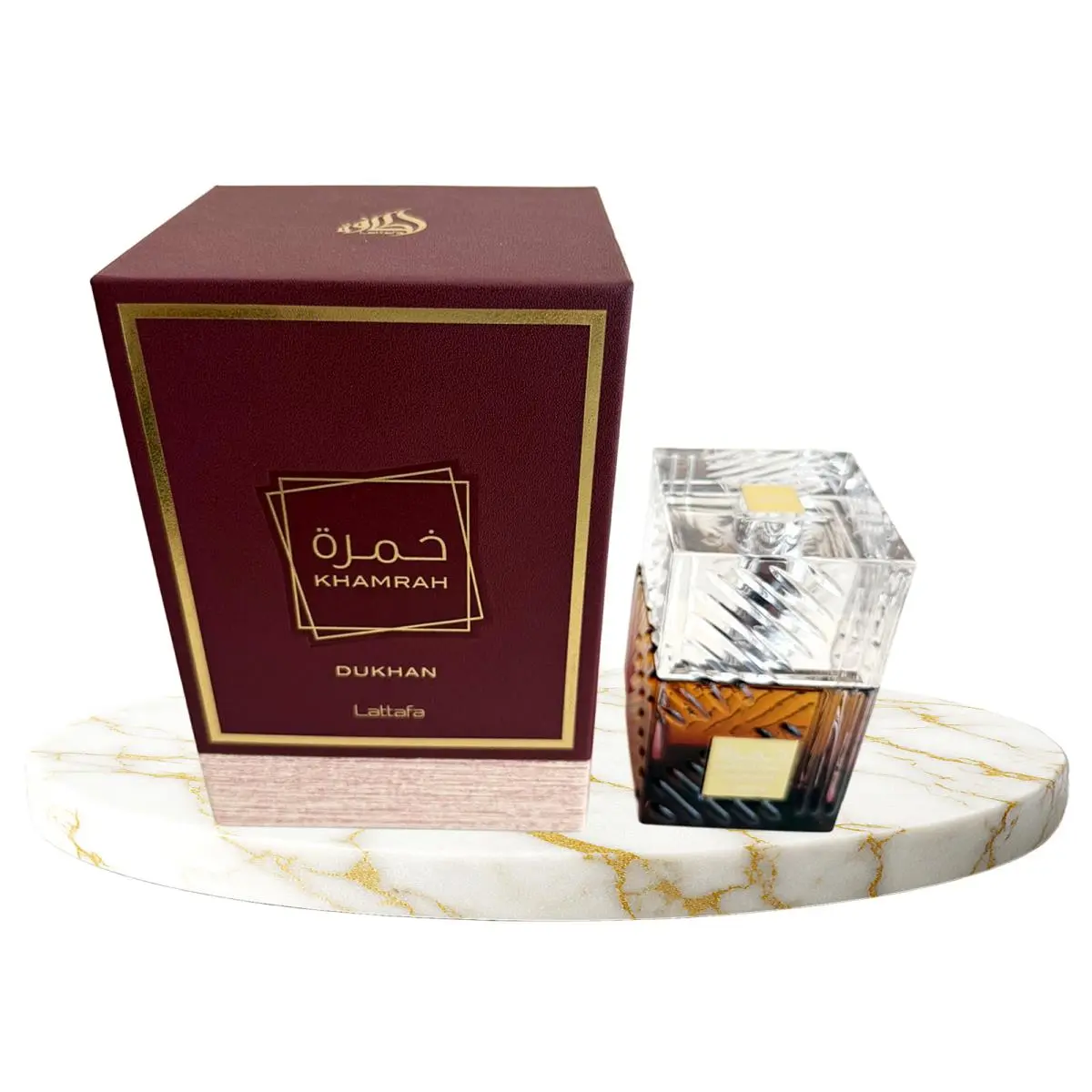 Khamrah Dukhan by Lattafa Perfume For Unisex Edp 3.3 / 3.4 oz