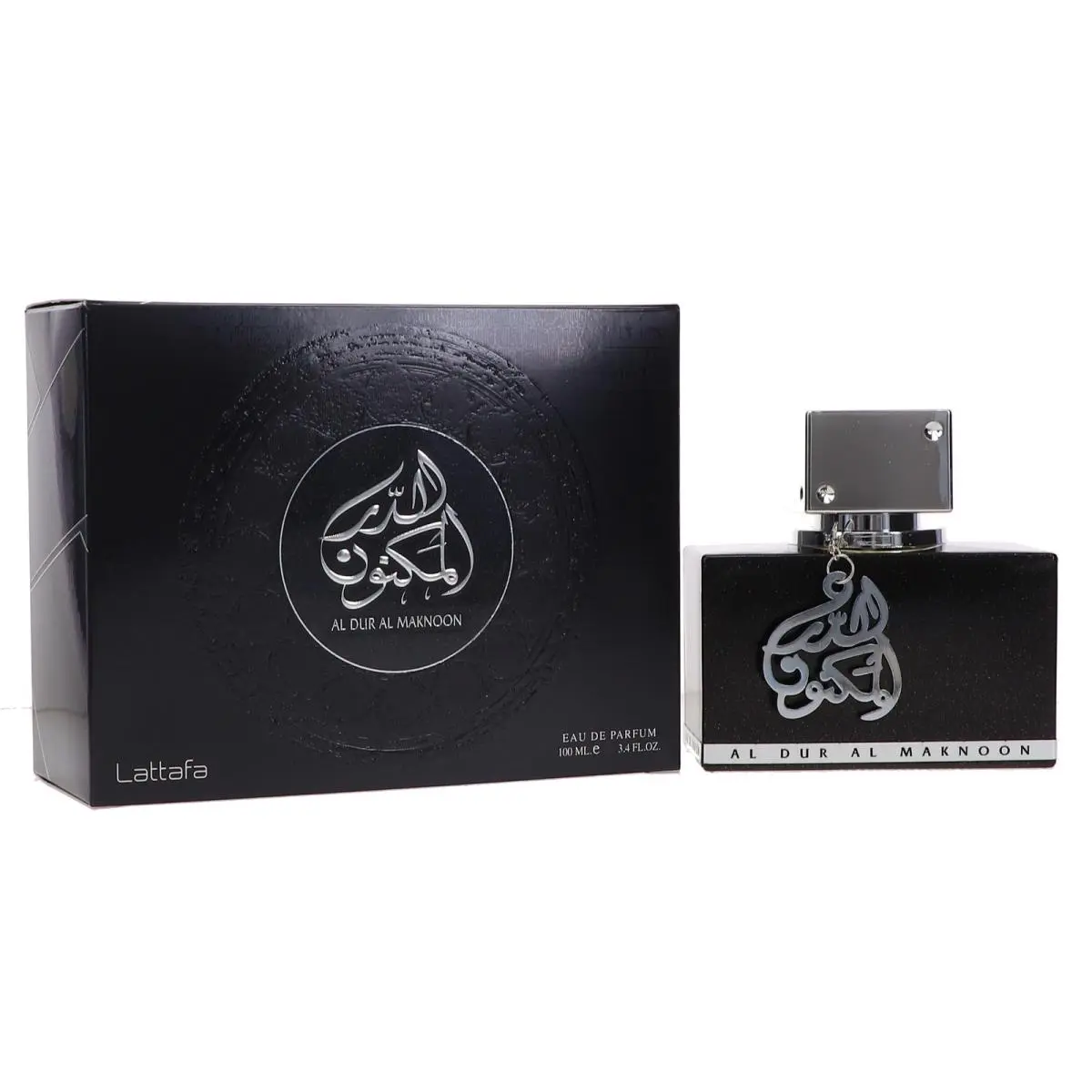 Lattafa Al Dur Al Maknoon Silver Eau de Parfum 3.4 oz