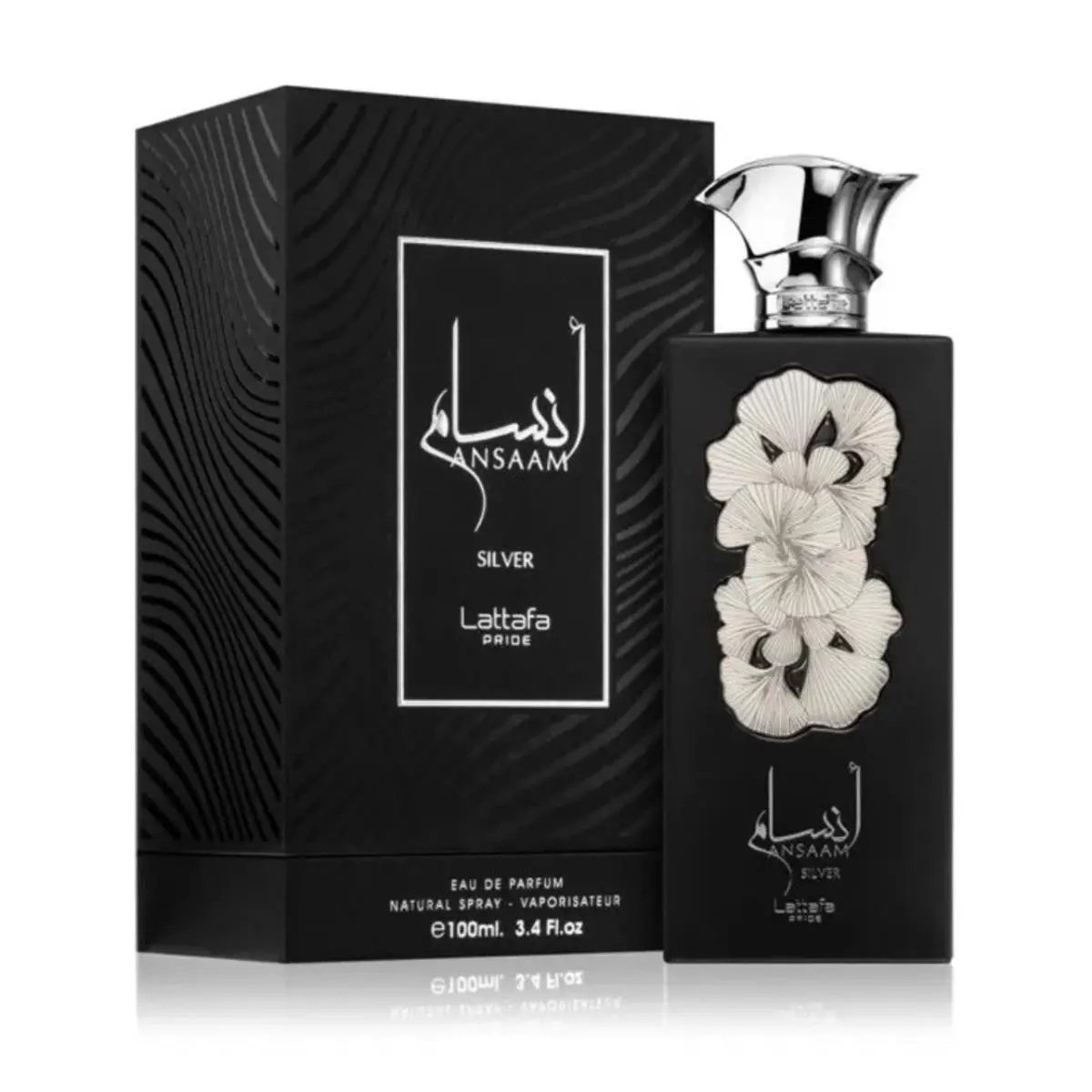 Ansaam Silver By Lattafa Pride Women Men Eau De Parfum 100ML Rich Perfume
