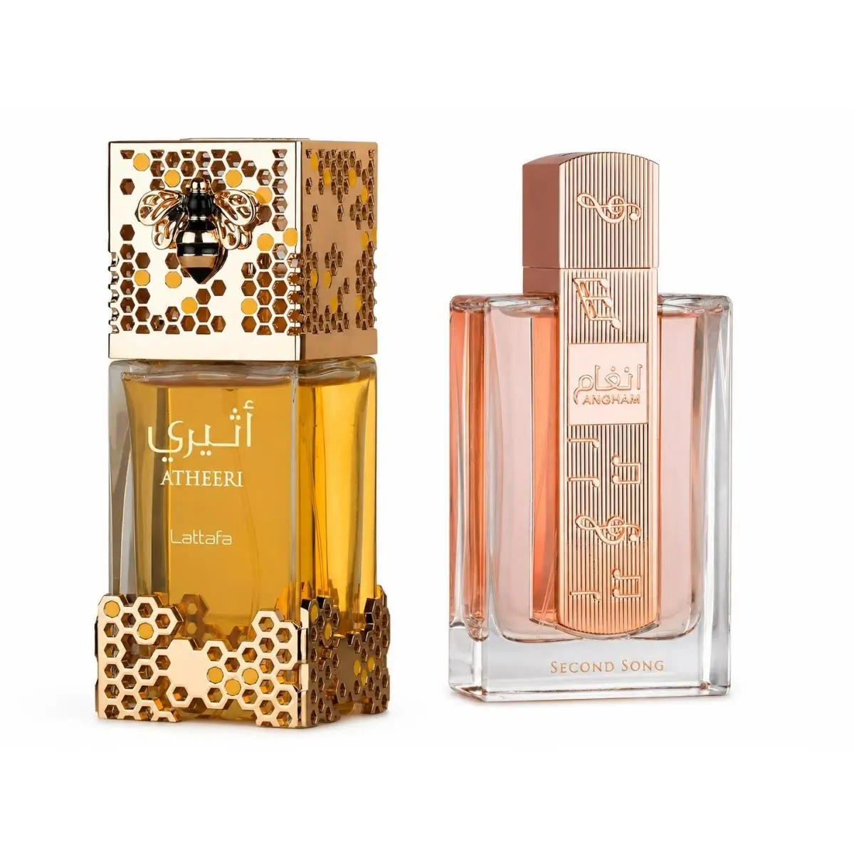 Atheeri Angham Second Song by Lattafa Edp 3.4 oz 2 Pc Fragrance Combo Pack