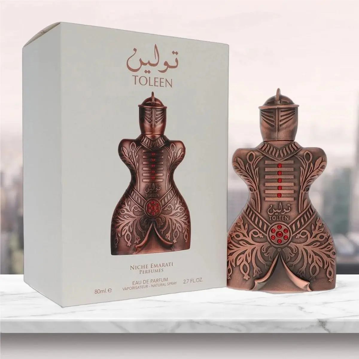 Niche Emarati Toleen Eau De Parfum Spray Unisex By Lattafa - 2.7 oz