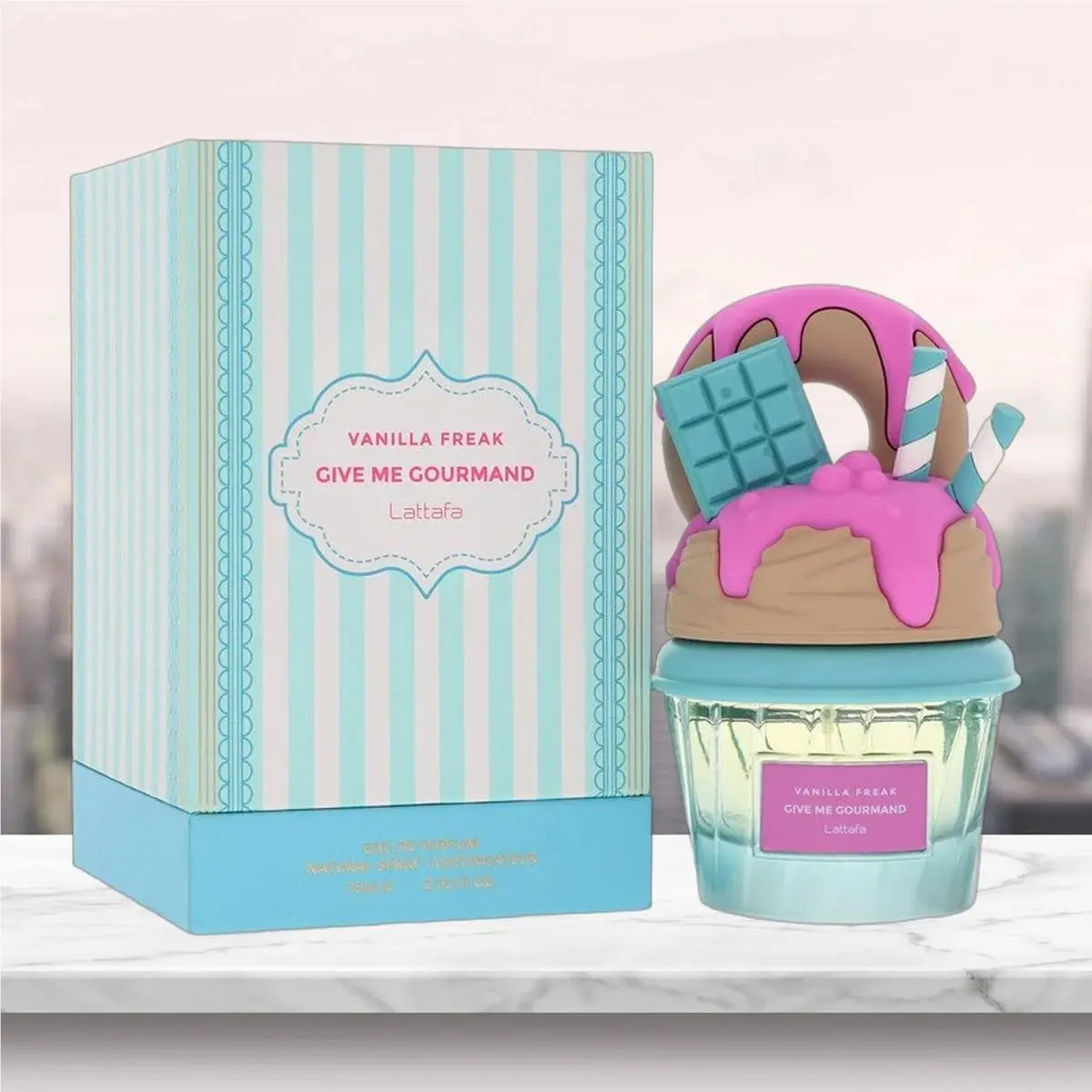 Lattafa Give Me Gourmand Vanilla Freak Eau De Parfum Spray By Lattafa - 2.53 oz