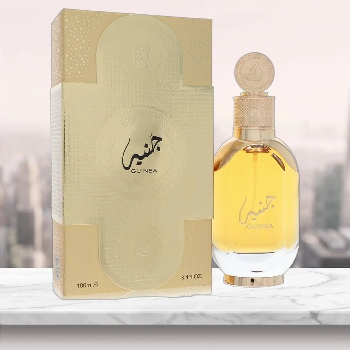 Lattafa Guinea Eau De Parfum Spray Unisex By Lattafa - 3.4 oz