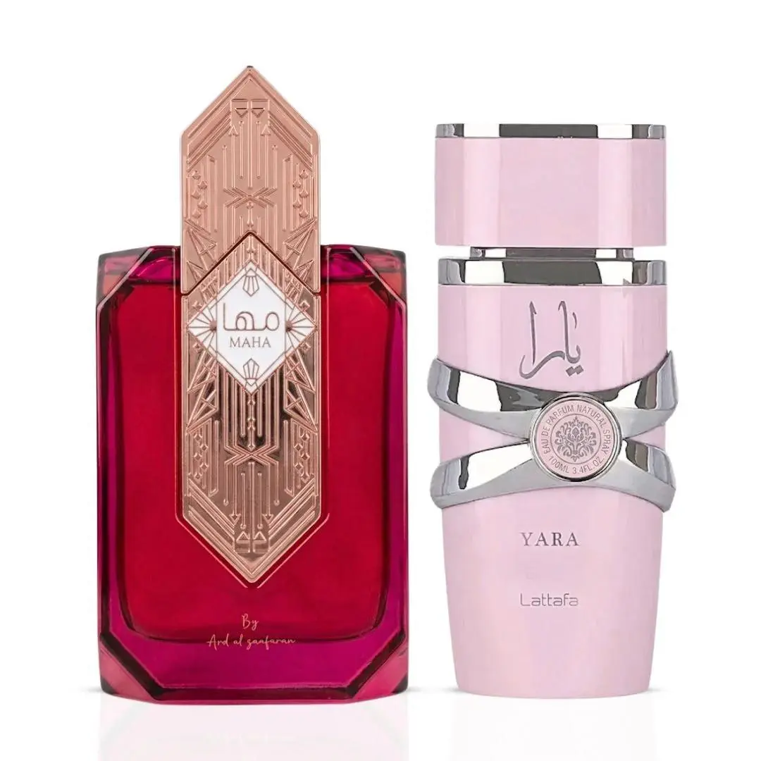 Maha by Ard Al Zaafaran Yara by Lattafa Eau de Parfum Sprays 100ml 3.4 oz B