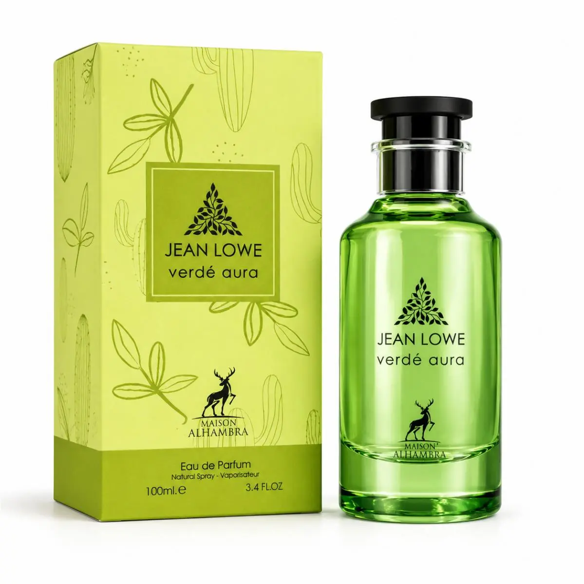 Jean Lowe Verde Aura by Lattafa Alhambra – Unisex Eau De Parfum 100ml