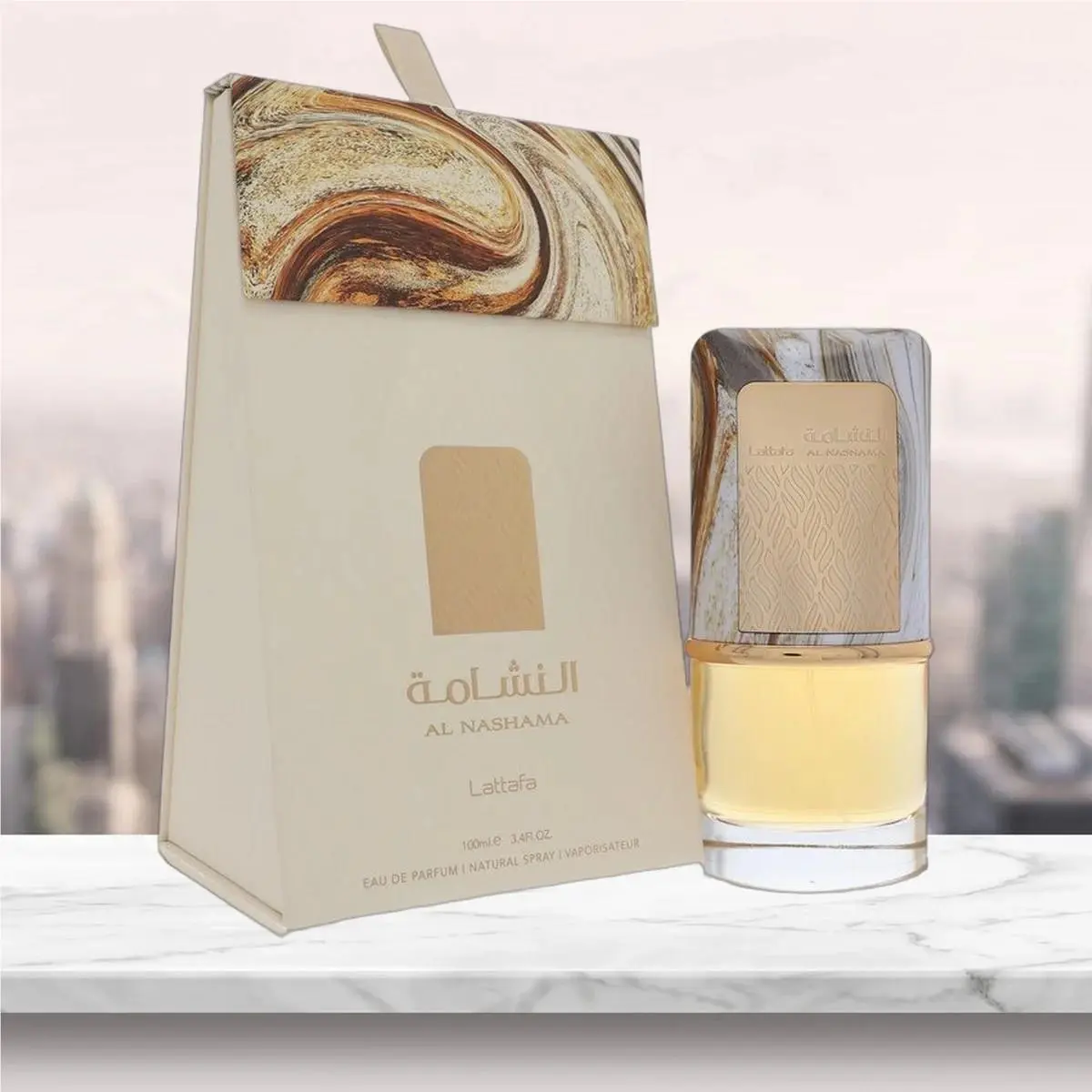 Lattafa Al Nashama Eau De Parfum Spray Unisex By Lattafa - 3.4 oz
