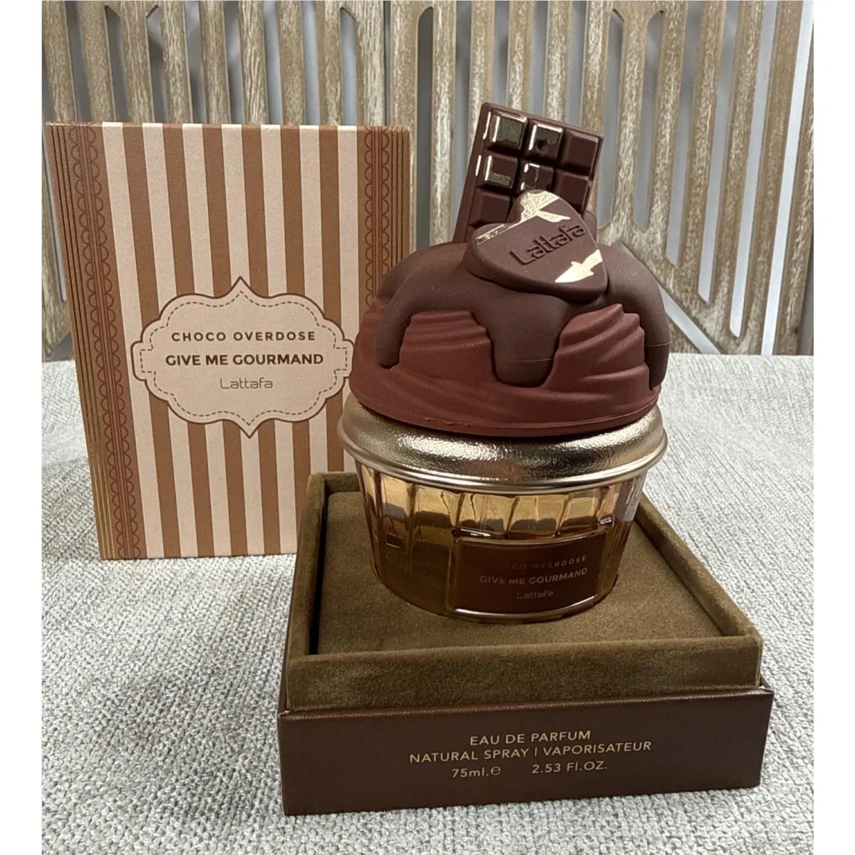 Lattafa Choco Overdose Give Me Gourmand Eau de Parfum Spray 75 ml 2.53 fl oz