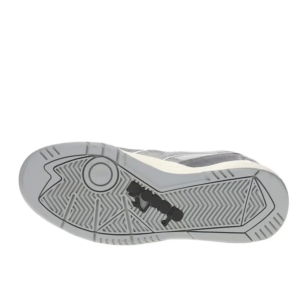 Diadora shoes - diadora Winner Hairy Suede Lace Up - 179799-C0096 - Grey 3