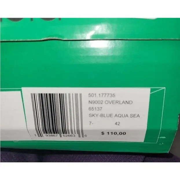 Diadora shoes - Diadora N9002 OVERLAND - OVERLAND - 501177735 - Blue 6