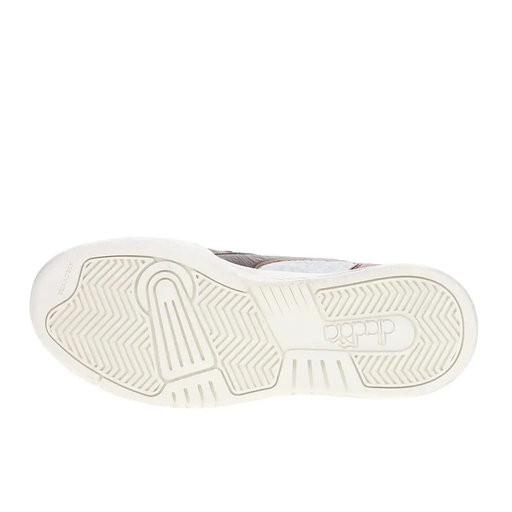 Diadora shoes - diadora B.560 Pigskin Metallic Lace Up - 181205-C8460 - Silver 3