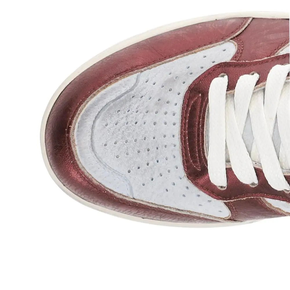 Diadora shoes - diadora B.560 Pigskin Metallic Lace Up - 181205-C8460 - Silver 5