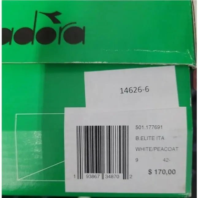 Diadora shoes - Diadora B.Elite - C0178 - White 7