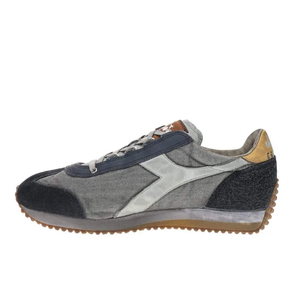Diadora shoes - diadora Equipe H Dirty Stone Wash Evo Lace Up - 174736-C1280 - Grey 1