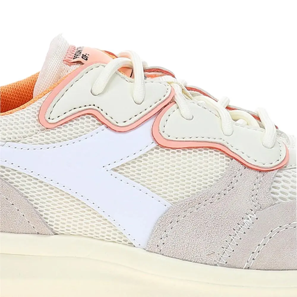Diadora shoes - diadora Jolly Suede Mesh Lace Up - 179561-C9480 - White 4