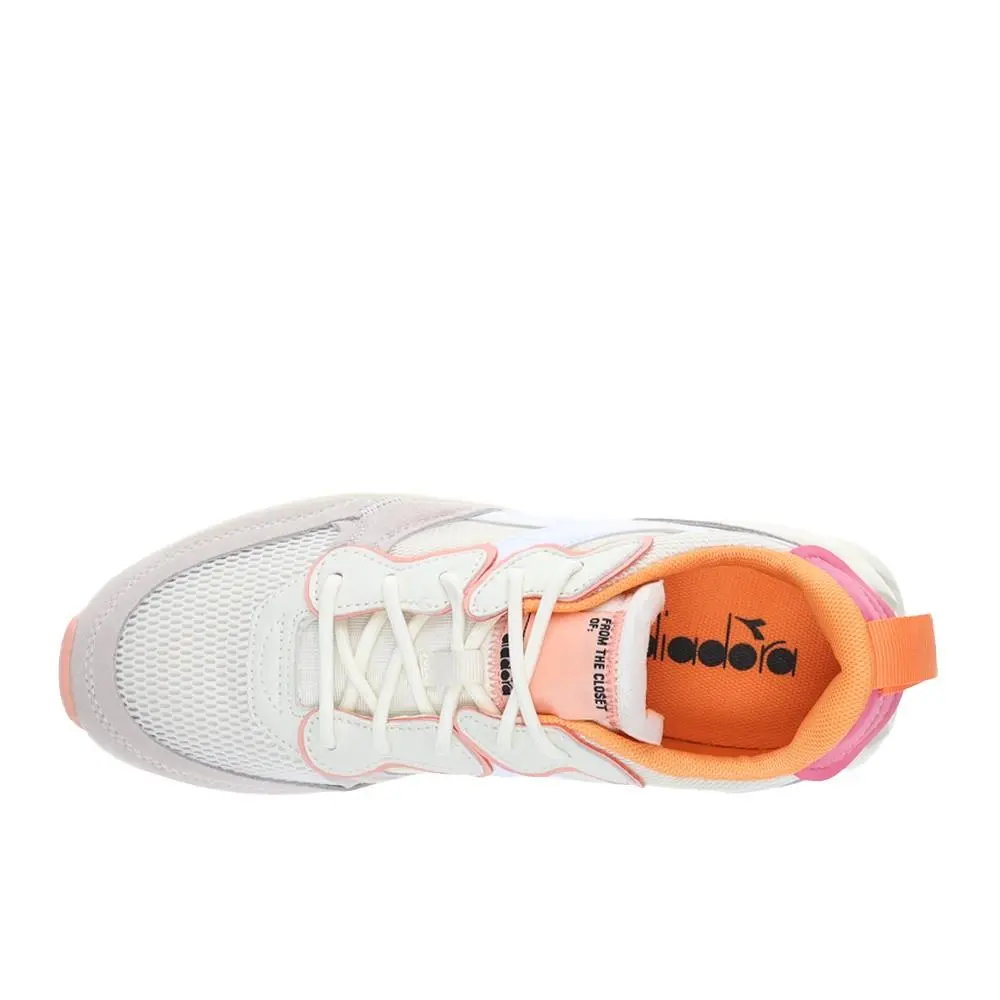 Diadora shoes - diadora Jolly Suede Mesh Lace Up - 179561-C9480 - White 9