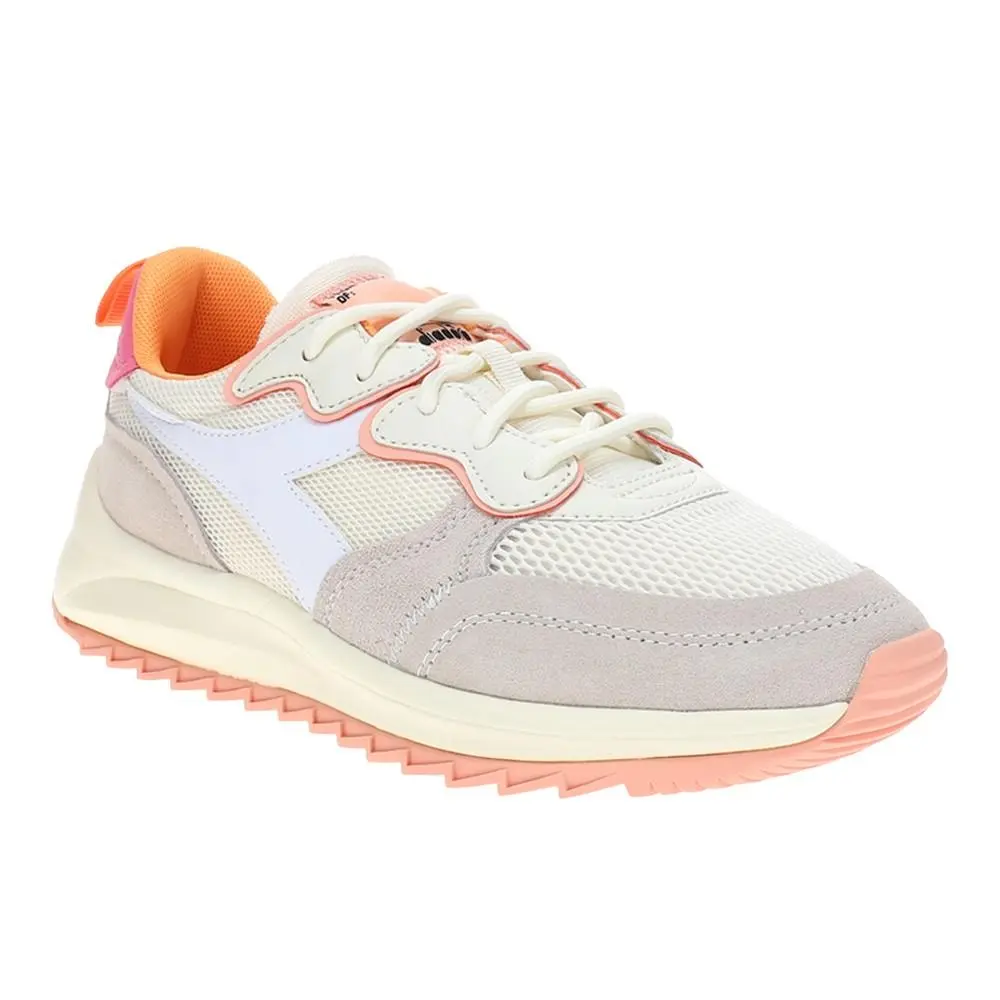 Diadora shoes - diadora Jolly Suede Mesh Lace Up - 179561-C9480 - White 7