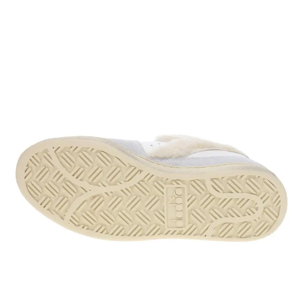 Diadora shoes - diadora Mi Basket Low Chalet Lace Up - 181236-20006 - White 8