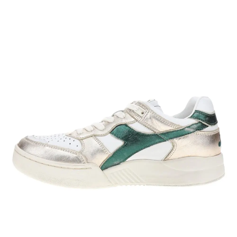 Diadora shoes - diadora B.560 Metal Mix Lace Up - 182502-D0283 - Gold 1