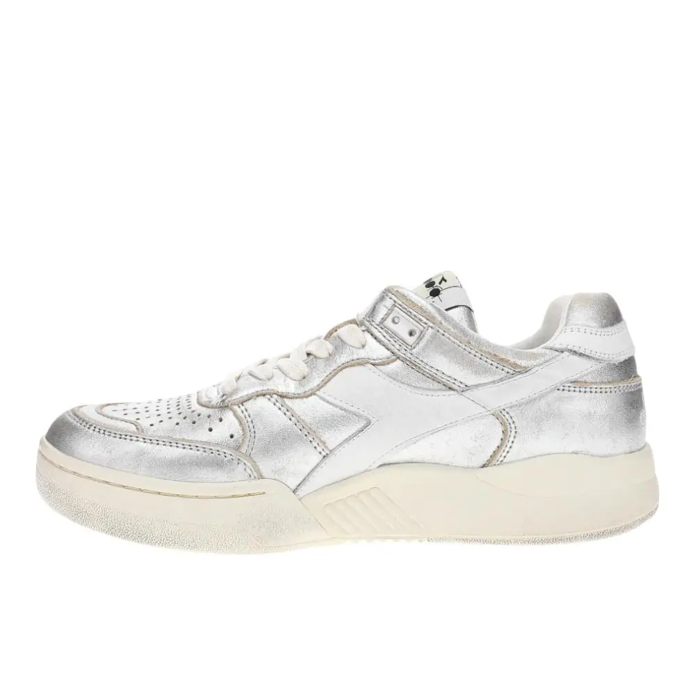 Diadora shoes - diadora B.560 Metallic Lace Up - 181320-20006 - Silver 6