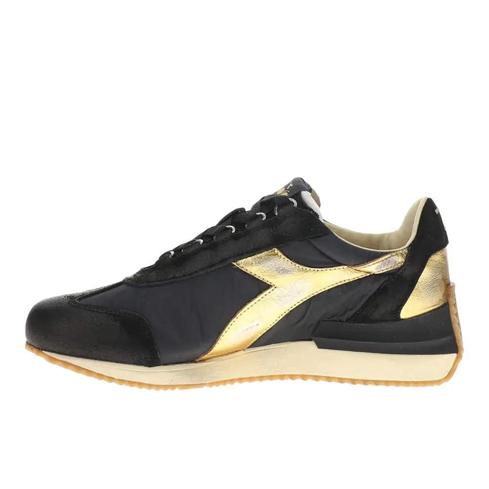 Diadora shoes - diadora Equipe Mad Luna Lace Up - 178918-C0893 - Black, Gold 1