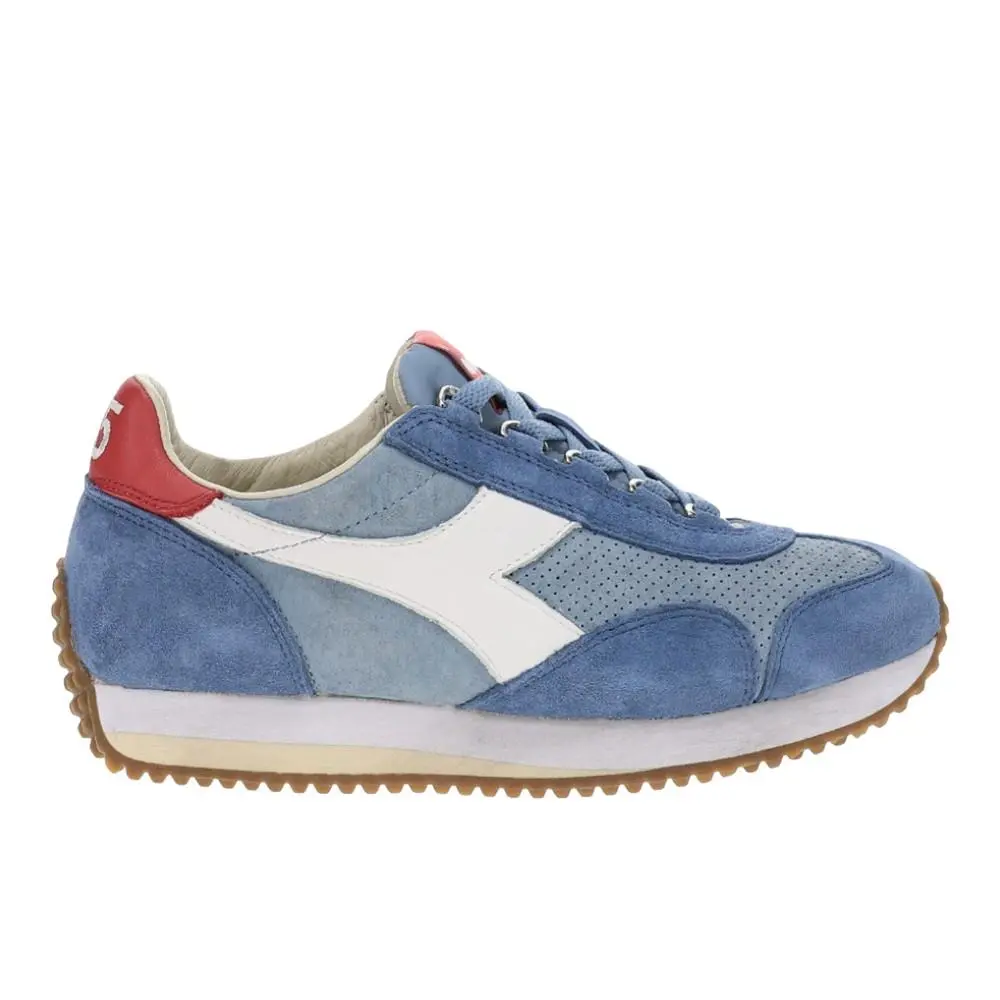 Diadora Equipe Suede Stone Wash Lace Up Mens Size 3.5 M Sneakers Casual Shoes 1