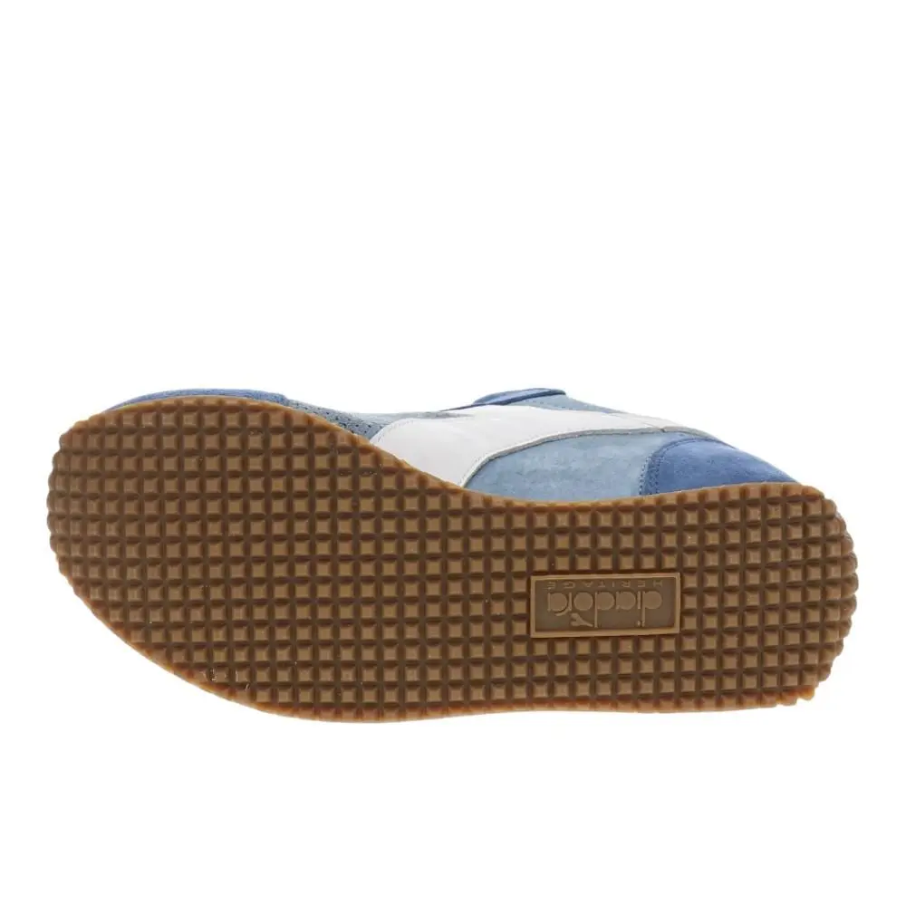 Diadora shoes - diadora Equipe Suede Stone Wash Lace Up - 181235-65065 - Blue (UPC: 197020359581) 3