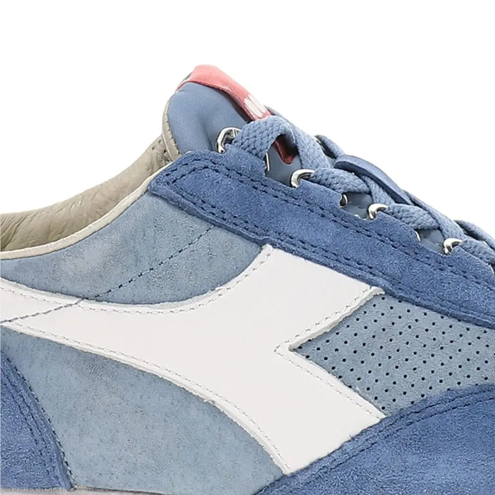 Diadora shoes - diadora Equipe Suede Stone Wash Lace Up - 181235-65065 - Blue (UPC: 197020359581) 4