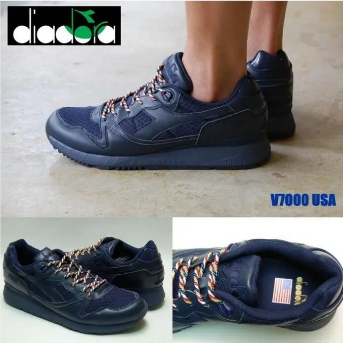 Diadora shoes - Diadora V7000 - 501170971 - Blue 0