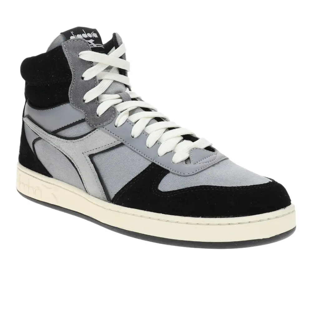 Diadora shoes - diadora Magic Basket Mid Treated Lace Up - 179781-C0034 - Black (UPC: 197020128552) 0