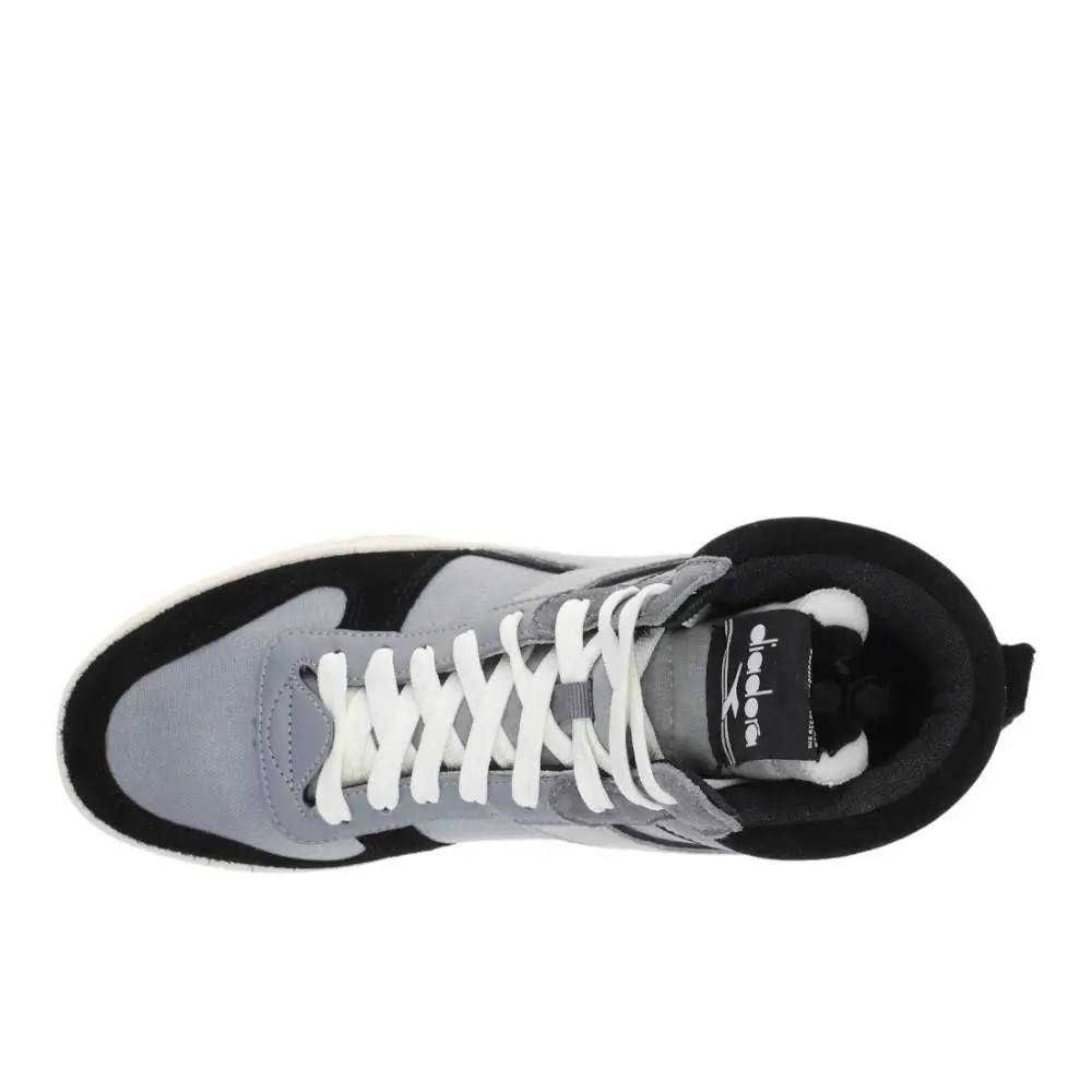 Diadora shoes - diadora Magic Basket Mid Treated Lace Up - 179781-C0034 - Black (UPC: 197020128552) 2