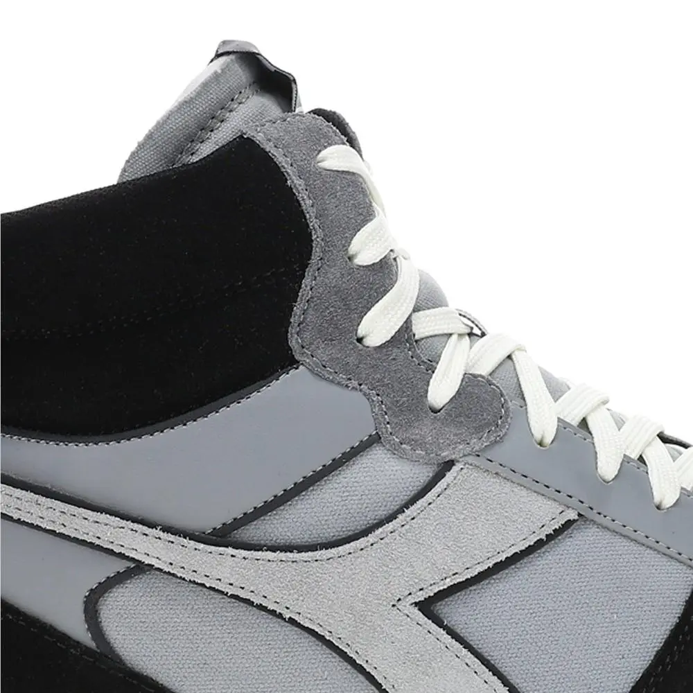 Diadora shoes - diadora Magic Basket Mid Treated Lace Up - 179781-C0034 - Black (UPC: 197020128552) 4