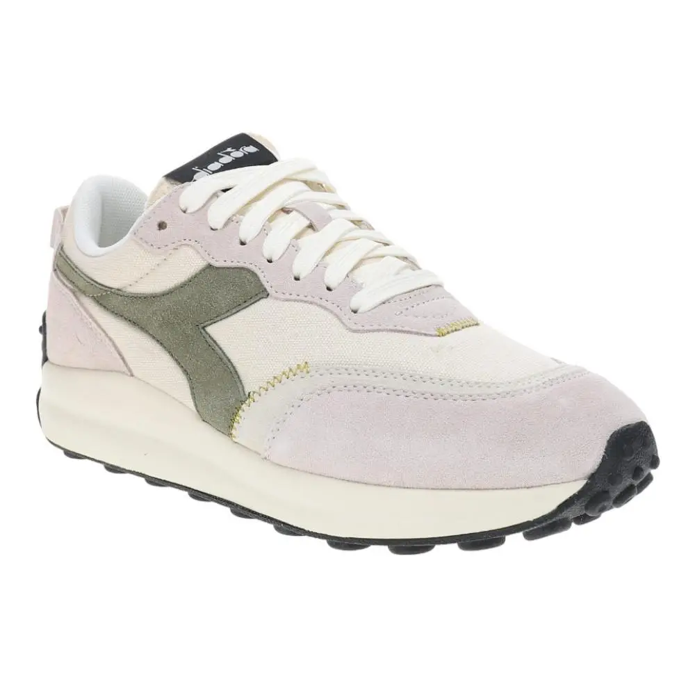 Diadora shoes - diadora Race Suede Stone Wash Lace Up - 179801-C7901 - Off White (UPC: 197020254749) 0