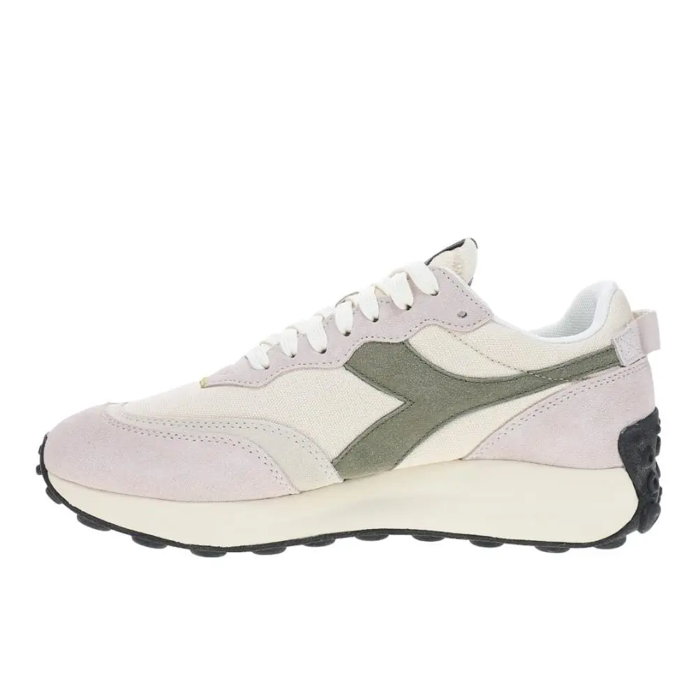 Diadora shoes - diadora Race Suede Stone Wash Lace Up - 179801-C7901 - Off White (UPC: 197020254749) 1