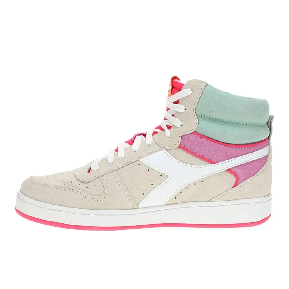 Diadora shoes - diadora Magic Basket Mid Suede Lace Up - 179011-D0815 - White (UPC: 197020265103) 1