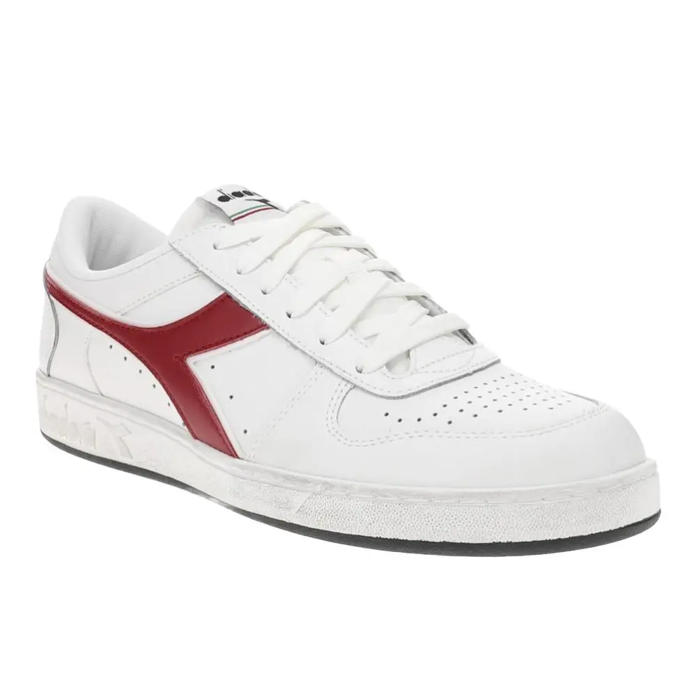 Diadora shoes - diadora Magic Basket Low Icona Lace Up - 179296-C5934 - White (UPC: 193867976455) 0