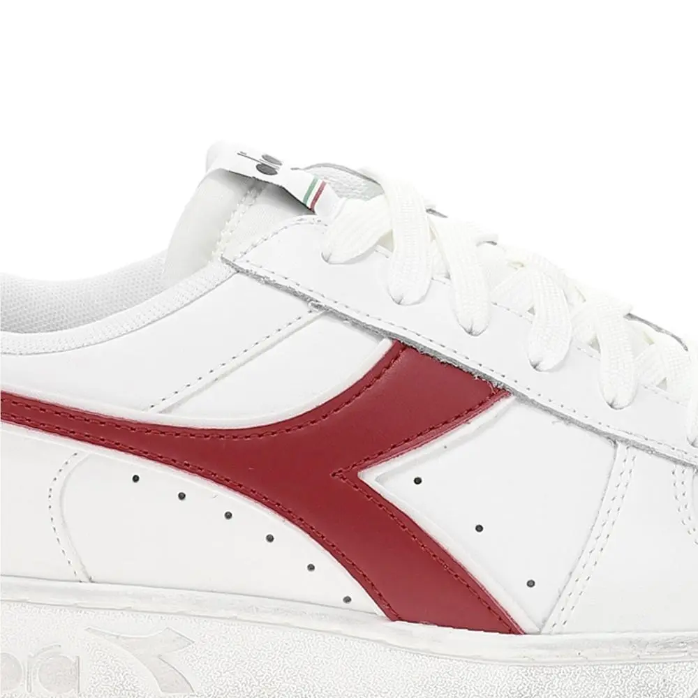 Diadora shoes - diadora Magic Basket Low Icona Lace Up - 179296-C5934 - White (UPC: 193867976455) 4