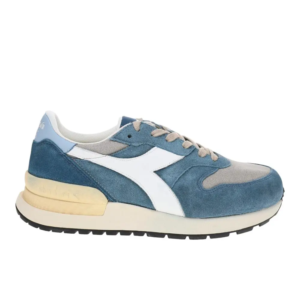 Diadora Conquest C Stone Wash Lace Up Mens Size 8.5 M Sneakers Casual Shoes 180