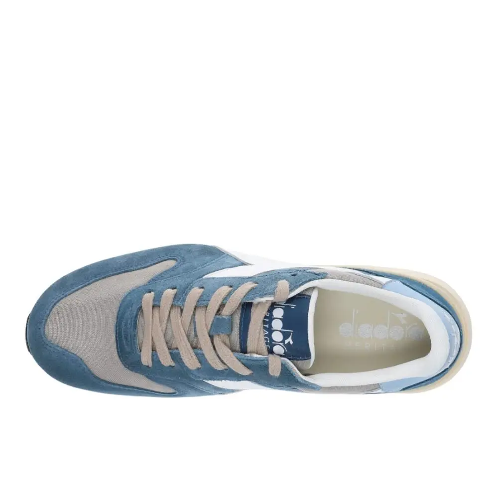 Diadora shoes - diadora Conquest C Stone Wash Lace Up - 180468-60098 - Blue (UPC: 197020251908) 2