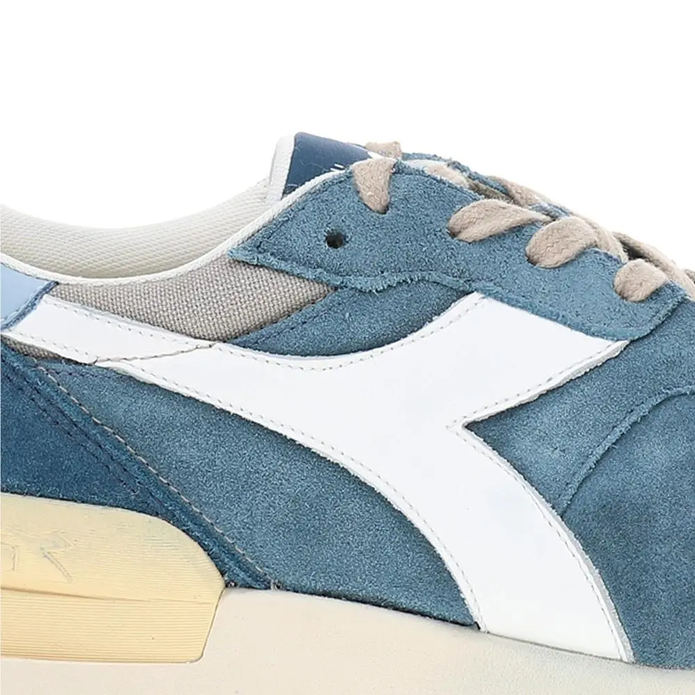 Diadora shoes - diadora Conquest C Stone Wash Lace Up - 180468-60098 - Blue (UPC: 197020251908) 4