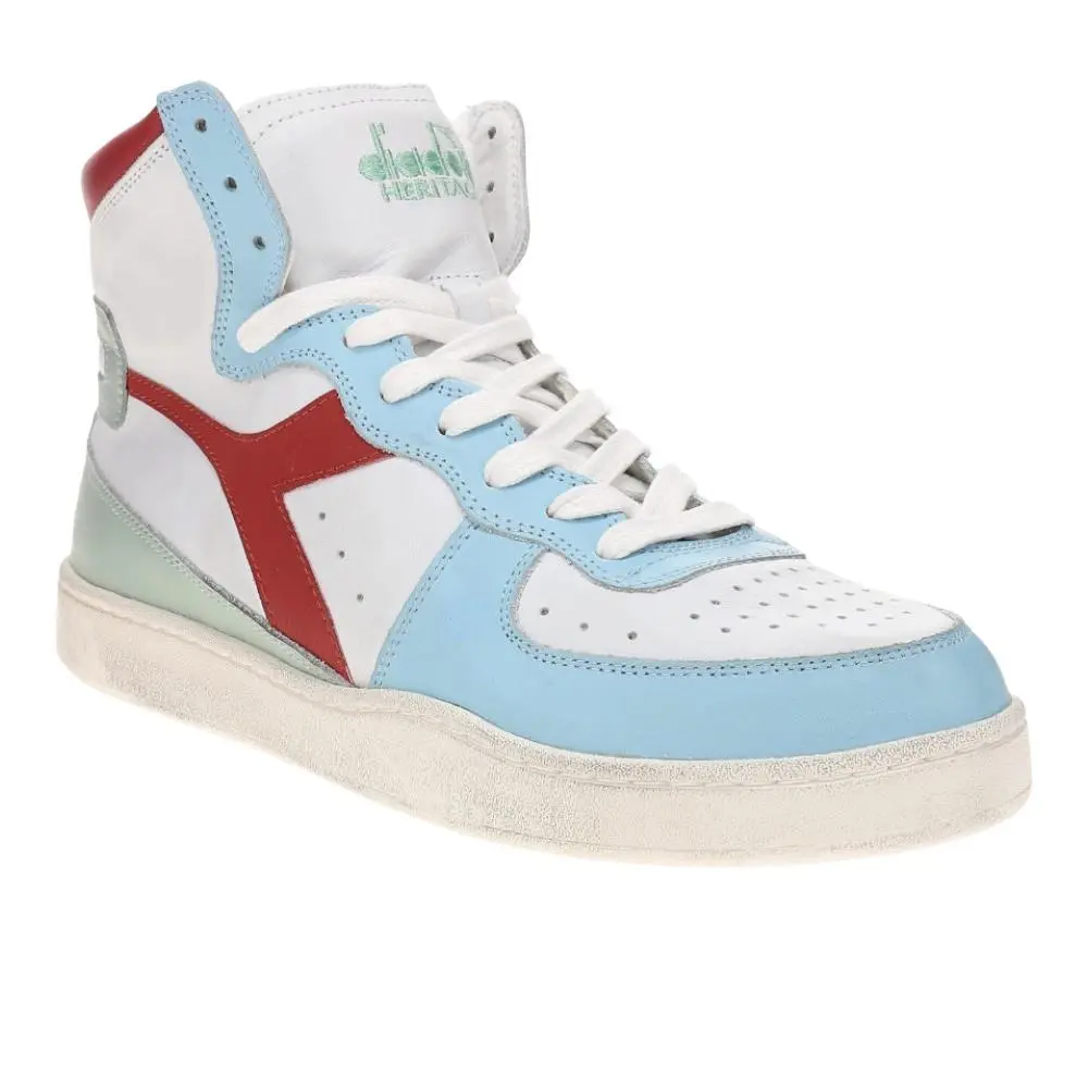 Diadora shoes - diadora Mi Basket Used High Top - 158569-D0328 - White (UPC: 193867969532) 0