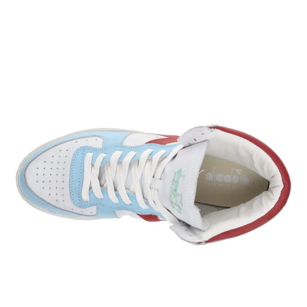 Diadora shoes - diadora Mi Basket Used High Top - 158569-D0328 - White (UPC: 193867969532) 2