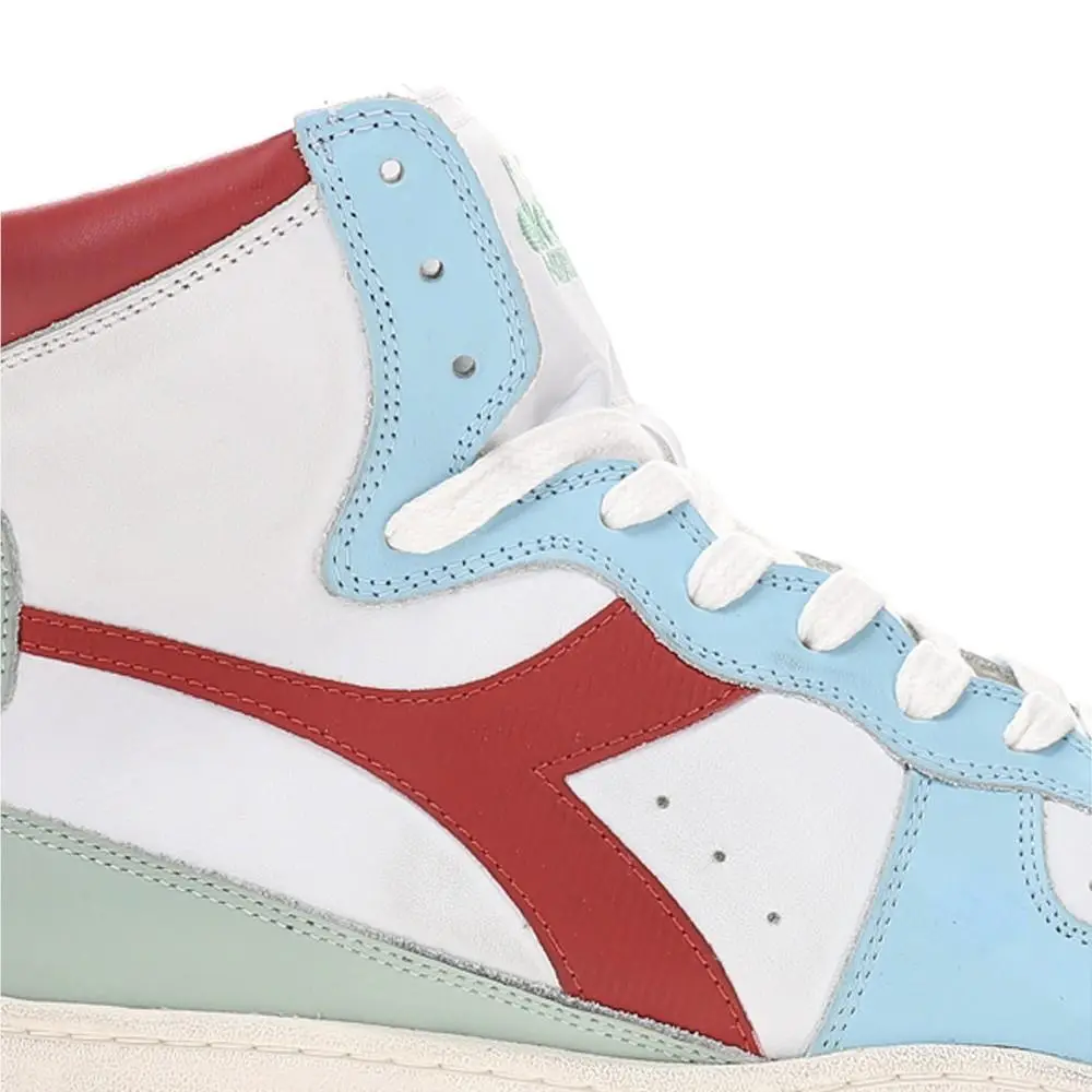 Diadora shoes - diadora Mi Basket Used High Top - 158569-D0328 - White (UPC: 193867969532) 4