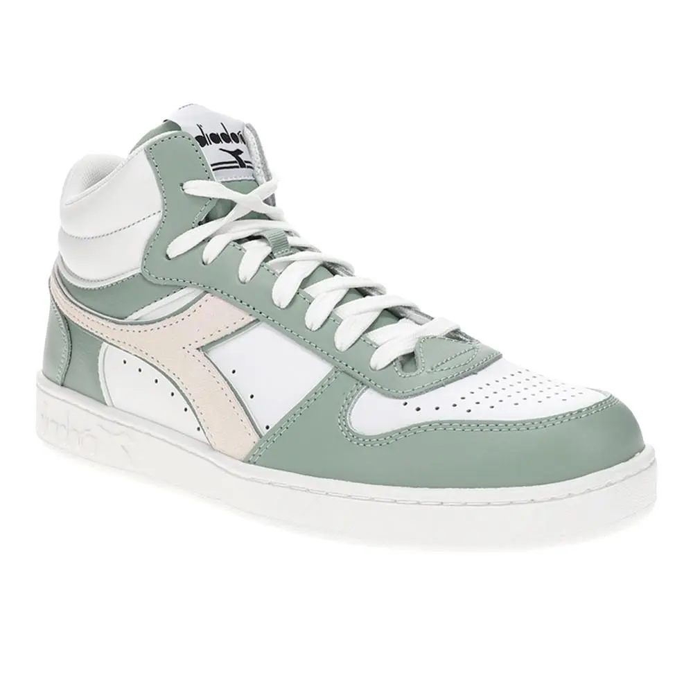 Diadora shoes - diadora Magic Basket Demi Leather High Top - 179567-D0606 - White (UPC: 197020137233) 0