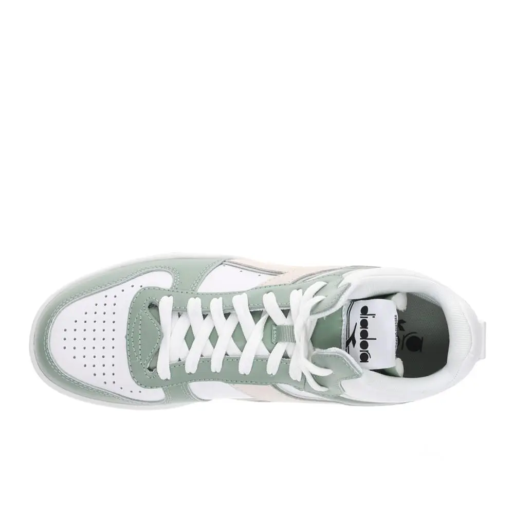 Diadora shoes - diadora Magic Basket Demi Leather High Top - 179567-D0606 - White (UPC: 197020137233) 2