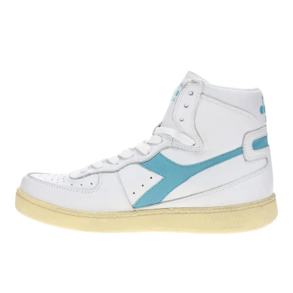 Diadora shoes - diadora Mi Basket Used High Top - 158569-D0691 - White (UPC: 197020119871) 1