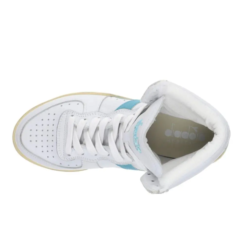 Diadora shoes - diadora Mi Basket Used High Top - 158569-D0691 - White (UPC: 197020119871) 2