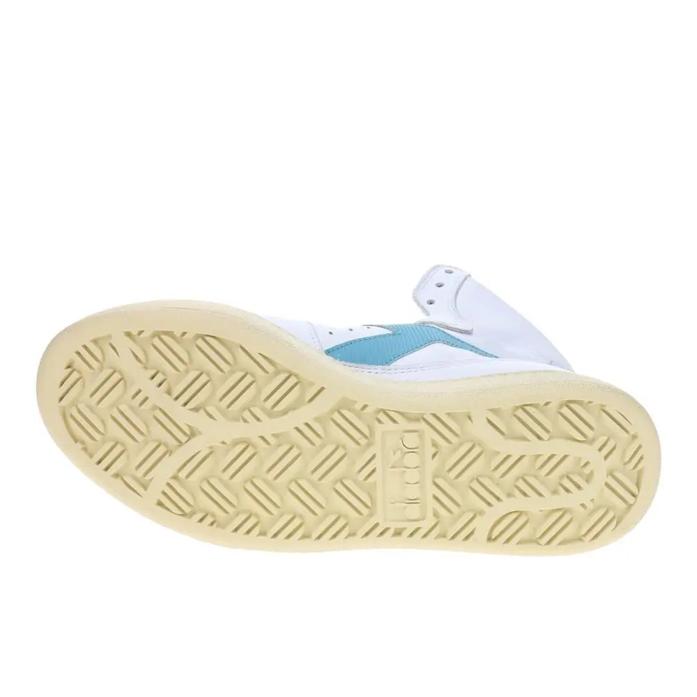 Diadora shoes - diadora Mi Basket Used High Top - 158569-D0691 - White (UPC: 197020119871) 3