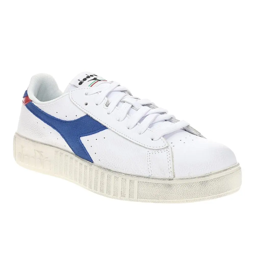 Diadora shoes - diadora Game Step Premium Wax Lace Up - 179571-D0299 - White (UPC: 193867975540) 0